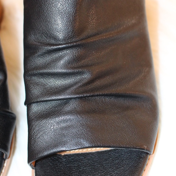 EuroSoft by Sofft, black Corley open toe slide sandals - Picture 10 of 12